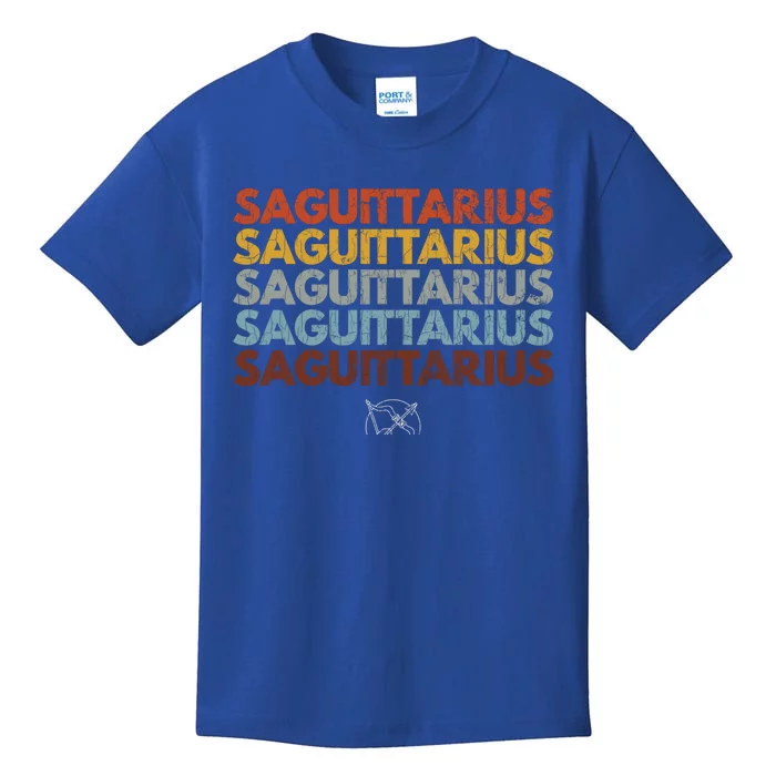 Sagittarius Funny Zodiac Graphic Meaningful Gift Kids T-Shirt