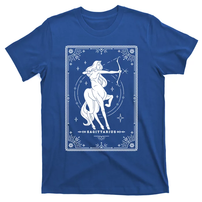 Sagittarius Female Zodiac Sign Cool Gift T-Shirt