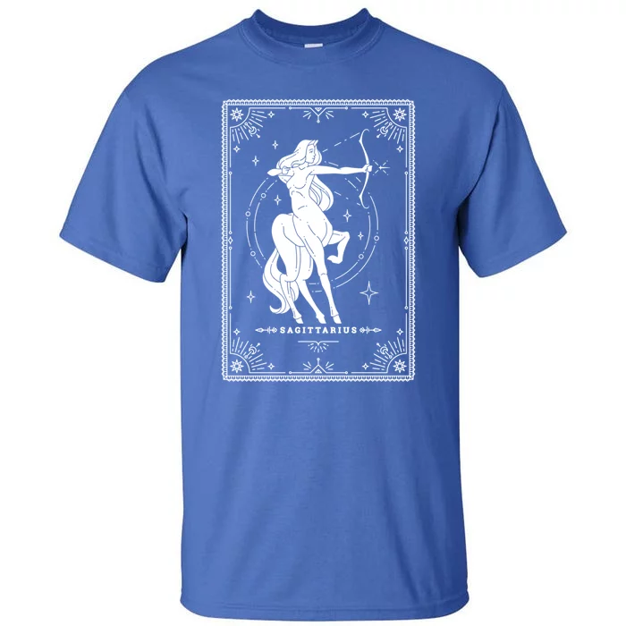 Sagittarius Female Zodiac Sign Cool Gift Tall T-Shirt