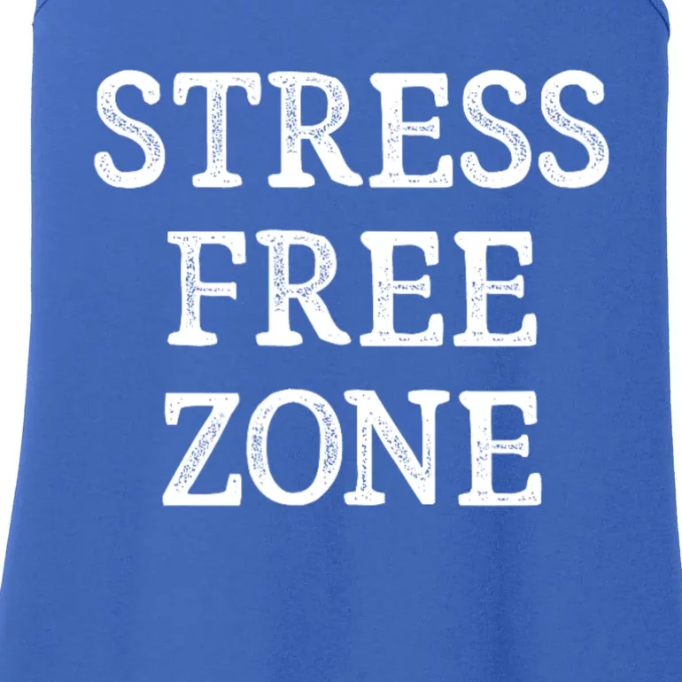 Stress Free Zone Ladies Essential Tank