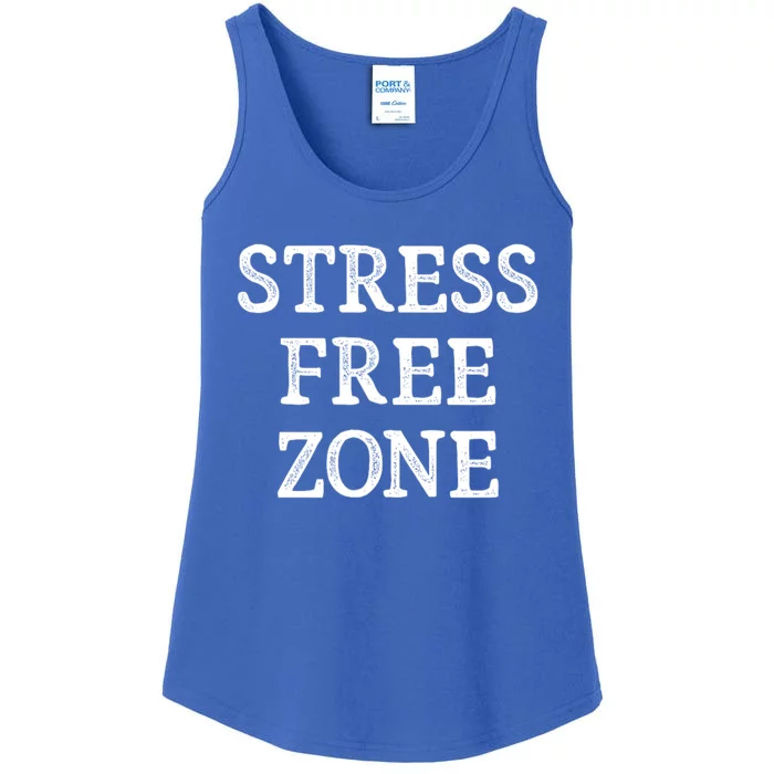 Stress Free Zone Ladies Essential Tank