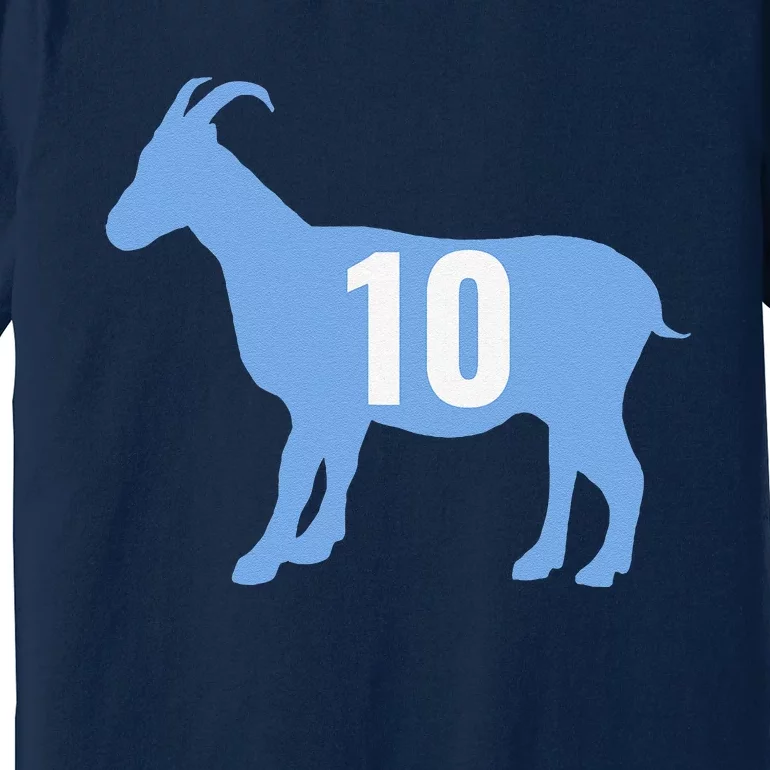 Soccer Goat 10 Argentina Premium T-Shirt