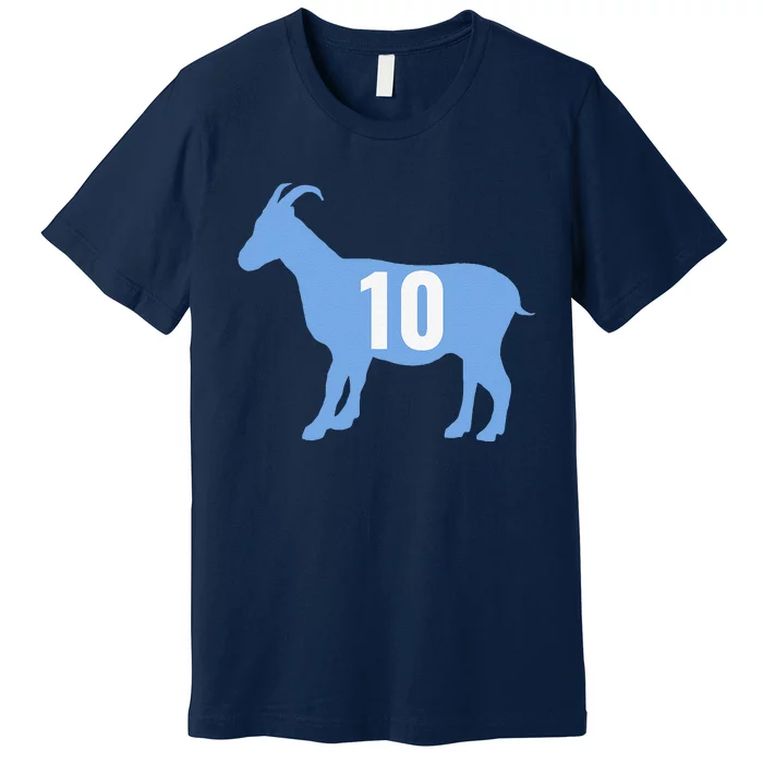 Soccer Goat 10 Argentina Premium T-Shirt