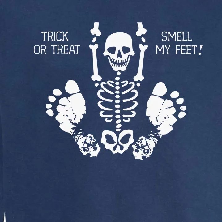 Skeleton Gildan 18000 Halloween Skull Funny Garment-Dyed Sweatshirt