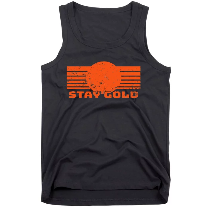 Stay Gold 1980s Outsiders Tank Top