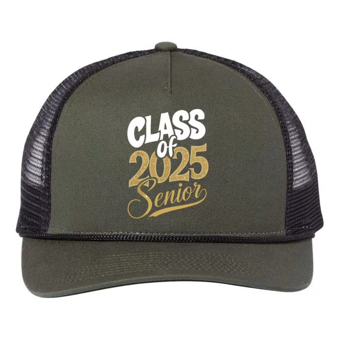 Seniors Graduation 2025 Retro Rope Trucker Hat Cap