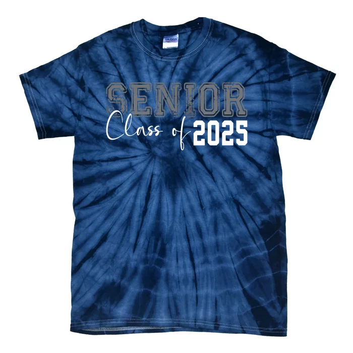 Seniors Graduation 2025 Senior 25 Tie-Dye T-Shirt