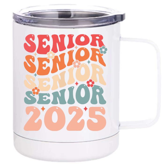 Seniors Graduation 2025 Front & Back 12oz Stainless Steel Tumbler Cup