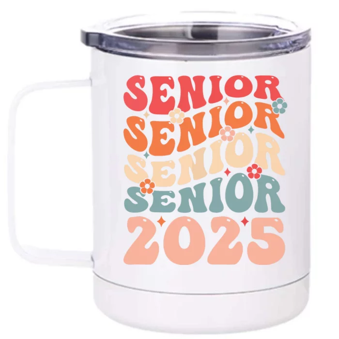 Seniors Graduation 2025 Front & Back 12oz Stainless Steel Tumbler Cup