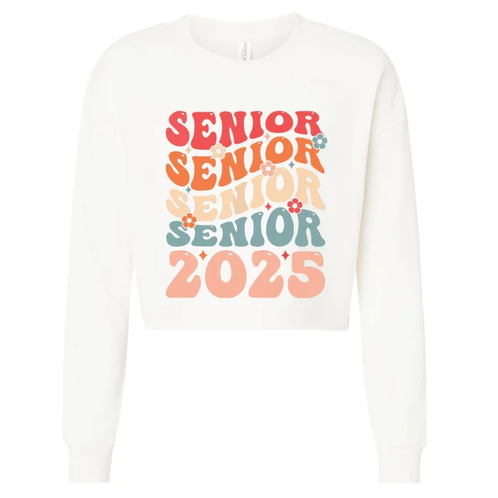 Seniors Graduation 2025 Cropped Pullover Crew