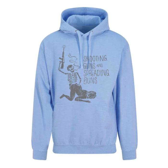 Shooting Guns And Spreading Buns Tees Unisex Surf Hoodie