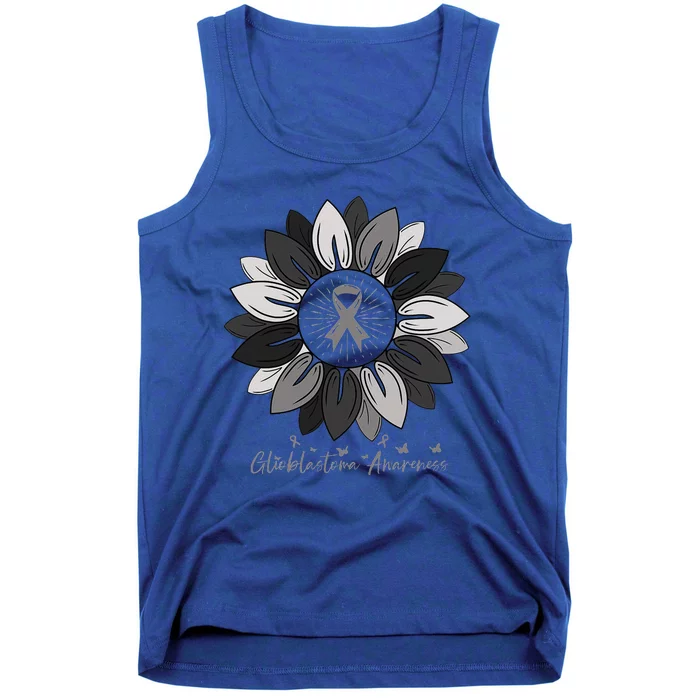 Sunflower Glioblastoma Awareness Month Tank Top