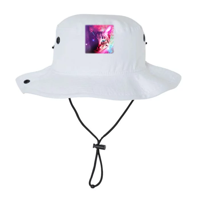 Spacy Galaxy Alien Cat Legacy Cool Fit Booney Bucket Hat