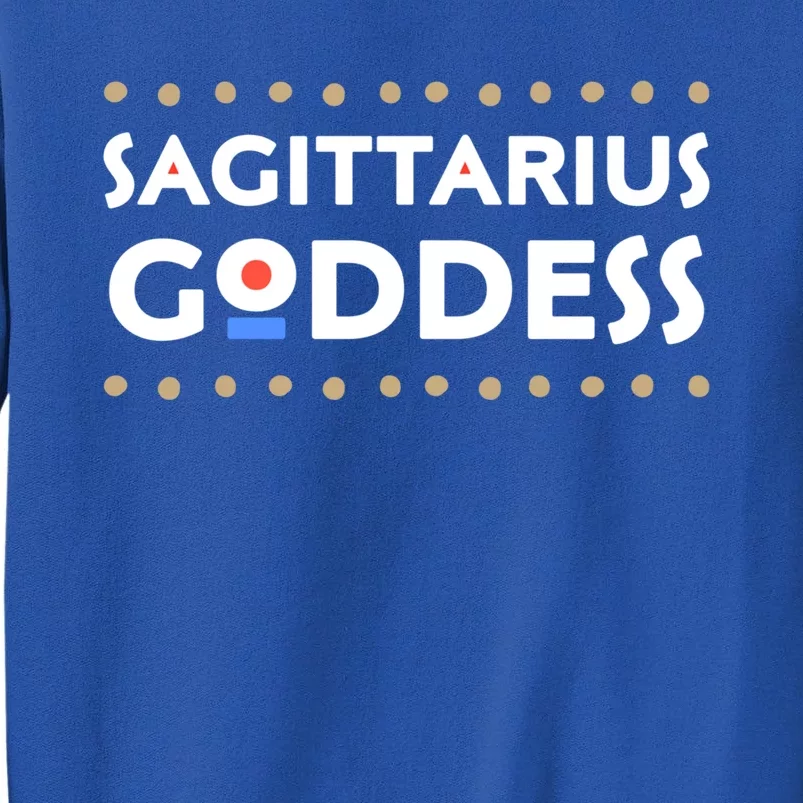 Sagittarius Goddess African American Black Melanin Funny Gift Tall Sweatshirt