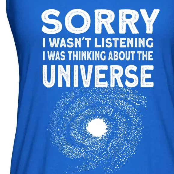 Space Galaxy Astronomy Astrology Gift Ladies Essential Flowy Tank