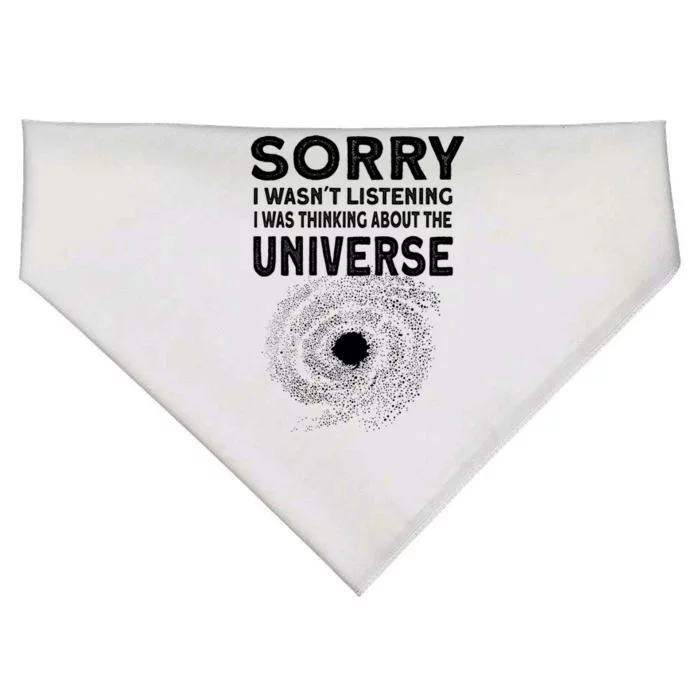 Space Galaxy Astronomy Astrology Gift USA-Made Doggie Bandana