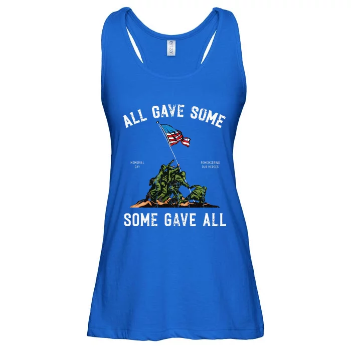 Some Gave All Memorial Day Ladies Essential Flowy Tank