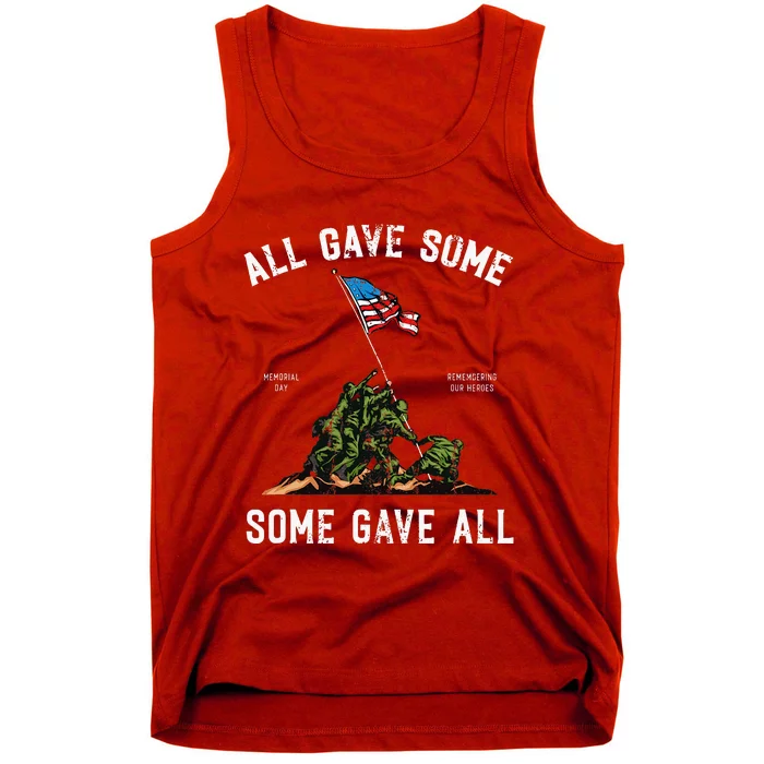 Some Gave All Memorial Day Tank Top