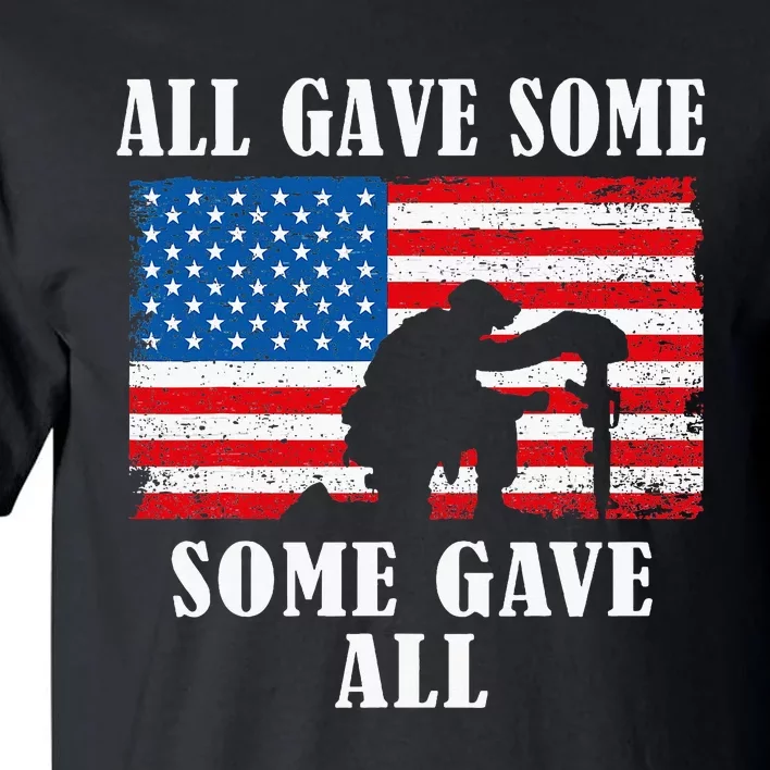 Some Gave All Memorial Veterans Day Partiotic Usa Tall T-Shirt