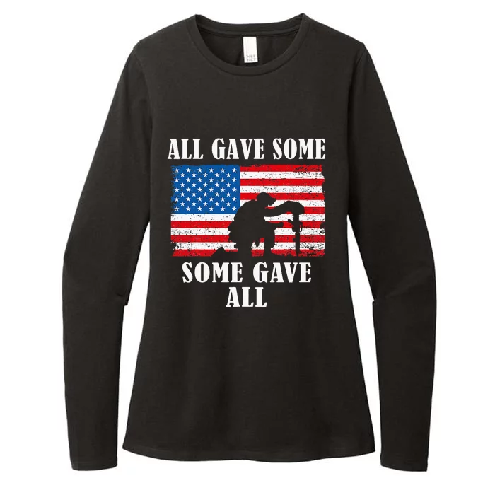 Some Gave All Memorial Veterans Day Partiotic Usa Womens CVC Long Sleeve Shirt