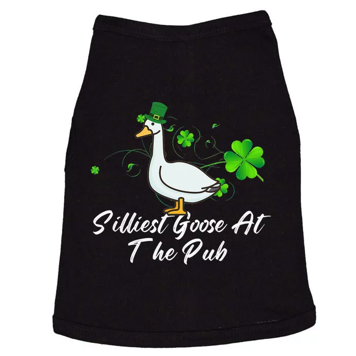 Silliest Goose at the pub St. Patrick’s Day Doggie Tank