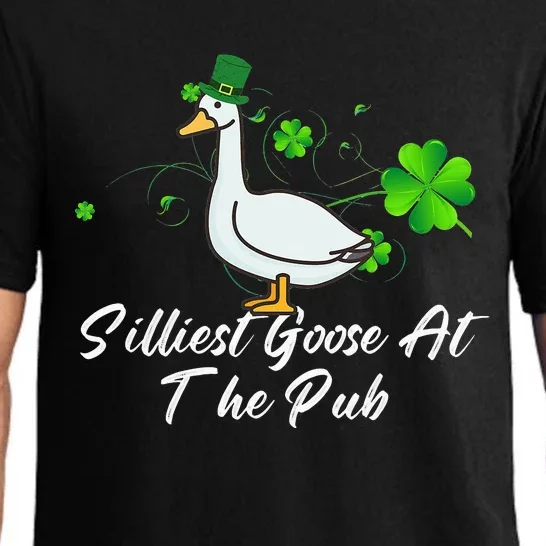 Silliest Goose at the pub St. Patrick’s Day Pajama Set