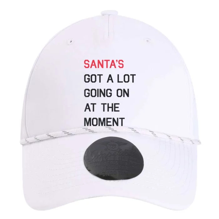 Santas Got A Lot Going On At The Moment Christmas Holiday Performance The Dyno Cap