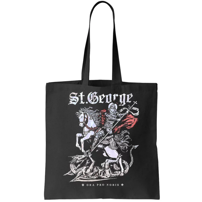 St. George And The Dragon Tote Bag