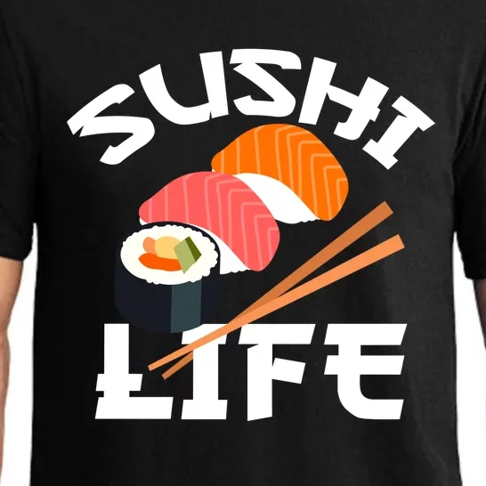 Sushi Gift Anime Sushi Life Japanese Food Lover Gift Pajama Set