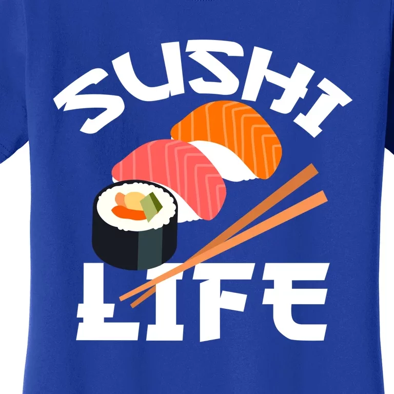 Sushi Gift Anime Sushi Life Japanese Food Lover Gift Women's T-Shirt