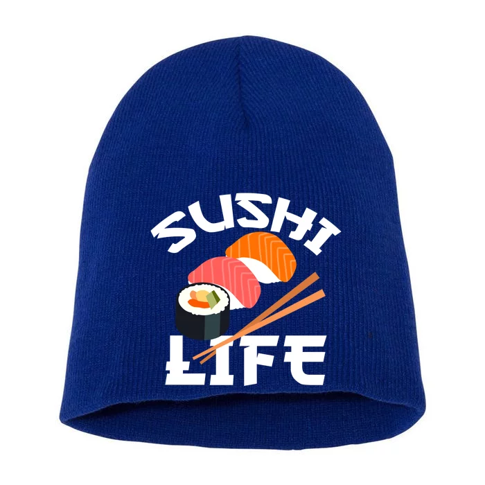 Sushi Gift Anime Sushi Life Japanese Food Lover Gift Short Acrylic Beanie