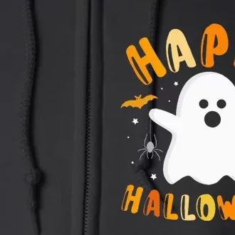 Spooky Ghosts A Playful Halloween Celebration Full Zip Hoodie