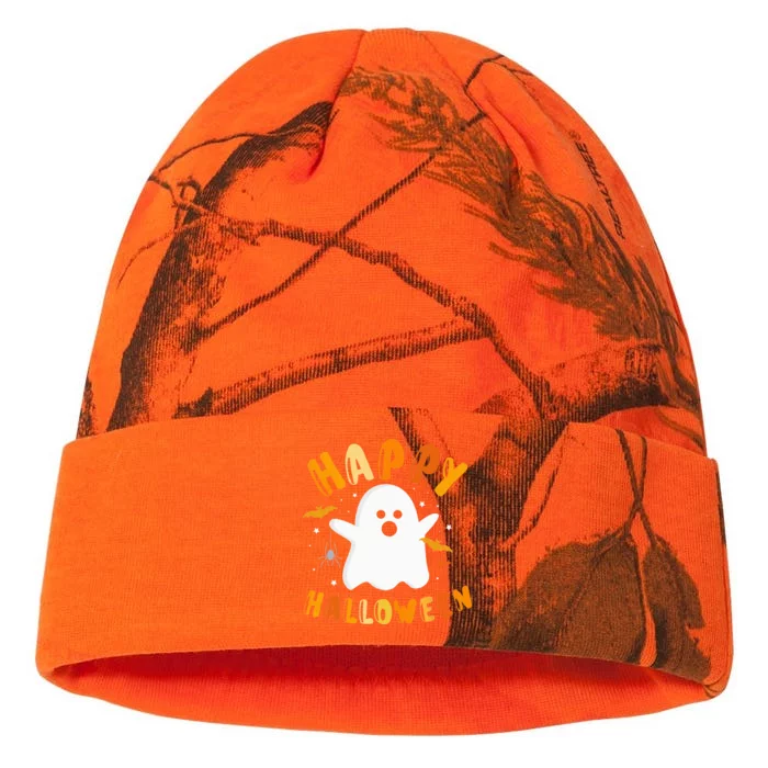 Spooky Ghosts A Playful Halloween Celebration Kati - 12in Camo Beanie