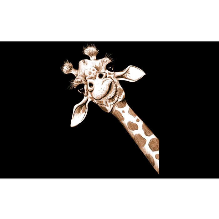 Sketch Giraffe Art Bumper Sticker