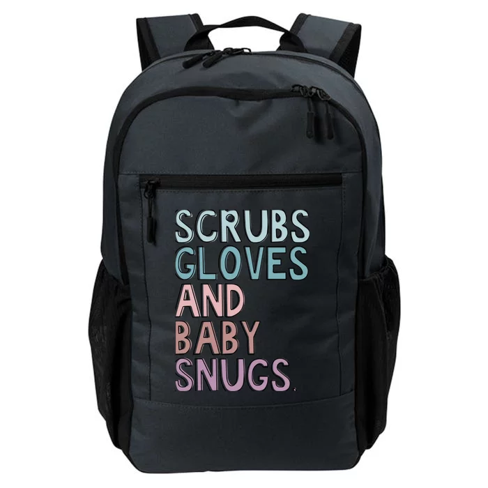 Scrubs Gloves And Baby Snugs Daily Commute Backpack