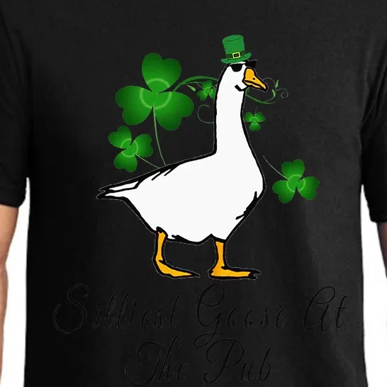 Silliest Goose At The Pub Funny St. Patrick’s Day Pajama Set