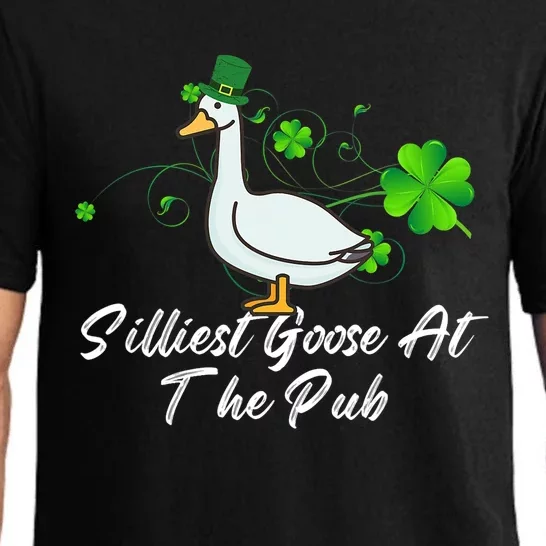 Silliest Goose At The Pub St. Patrick’s Day Pajama Set