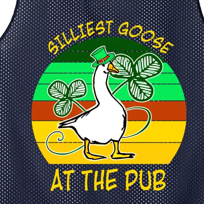 Silliest Goose At The Pub Mesh Reversible Basketball Jersey Tank