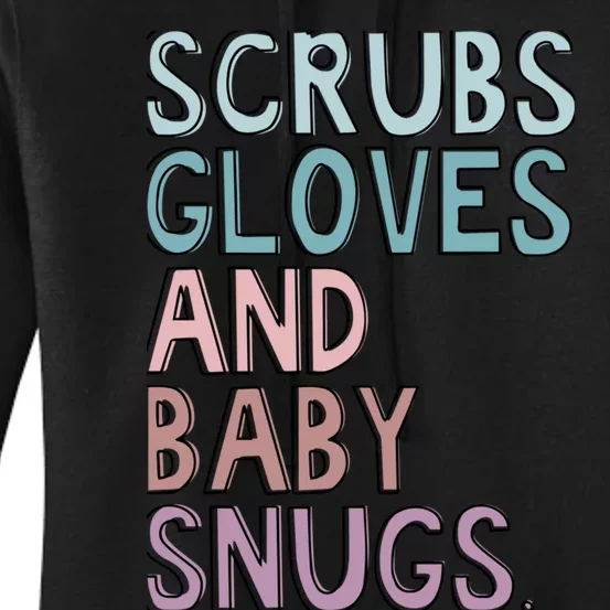 Scrubs Gloves And Baby Snugs Women's Pullover Hoodie