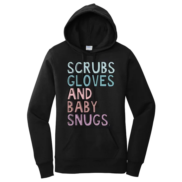 Scrubs Gloves And Baby Snugs Women's Pullover Hoodie