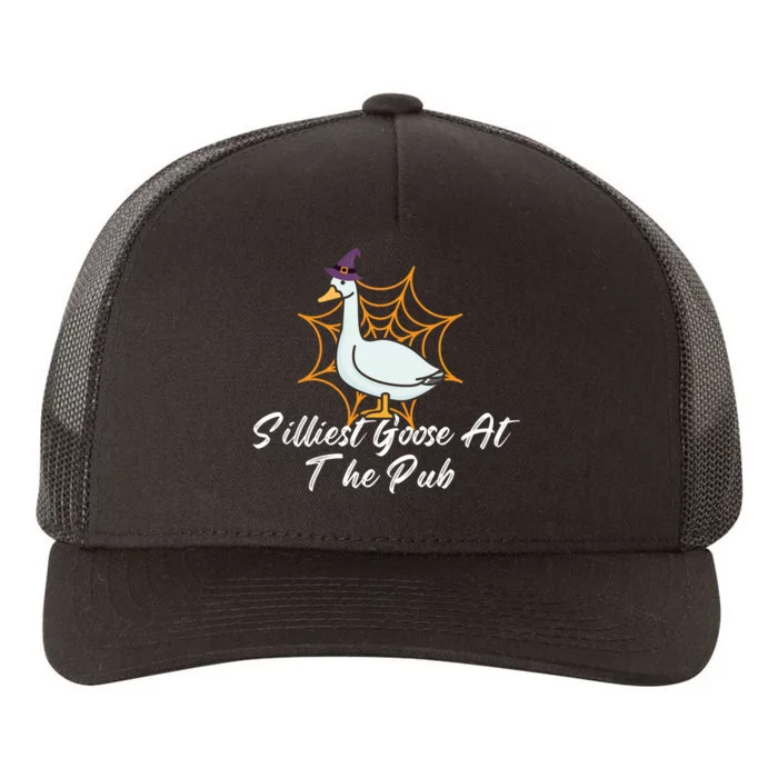 Silliest Goose At The Pub Halloween Yupoong Adult 5-Panel Trucker Hat