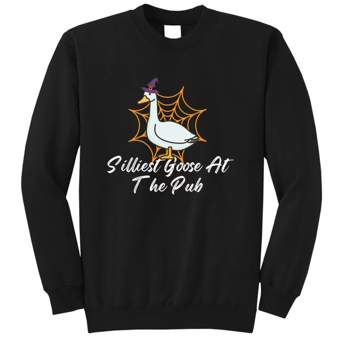 Silliest Goose At The Pub Halloween Sweatshirt