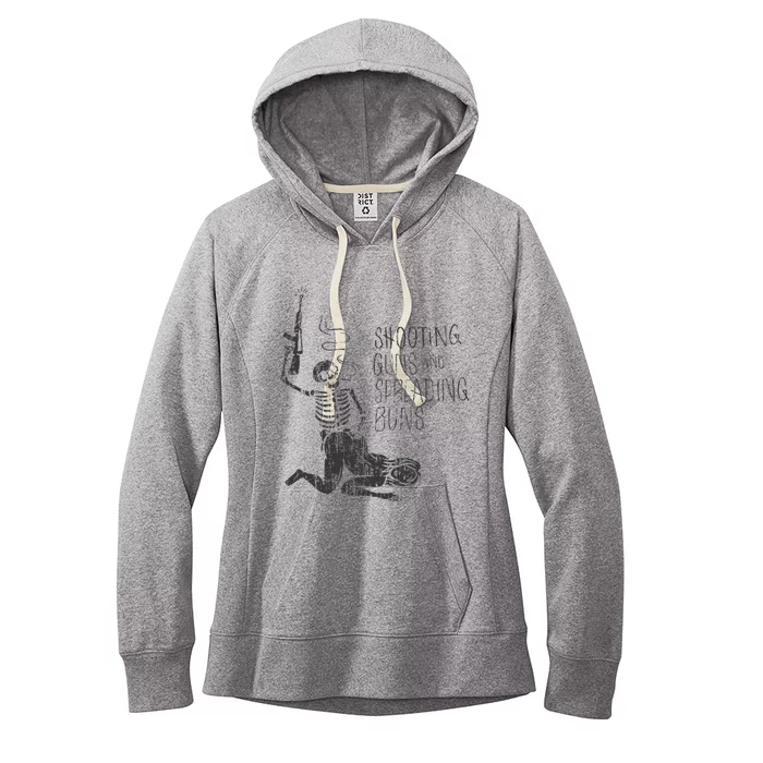 Shooting Guns And Spreading Buns Women's Fleece Hoodie