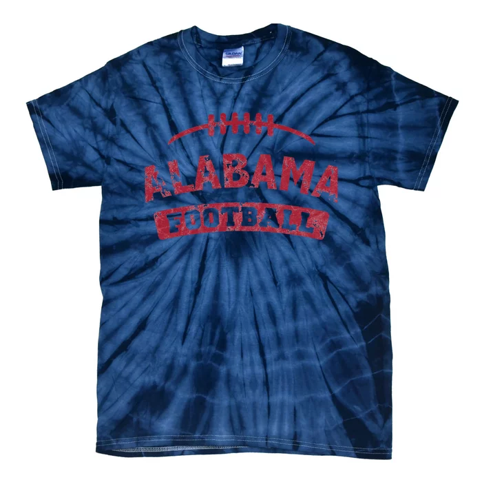 's Grey Alabama Football Vintage Distressed Tie-Dye T-Shirt