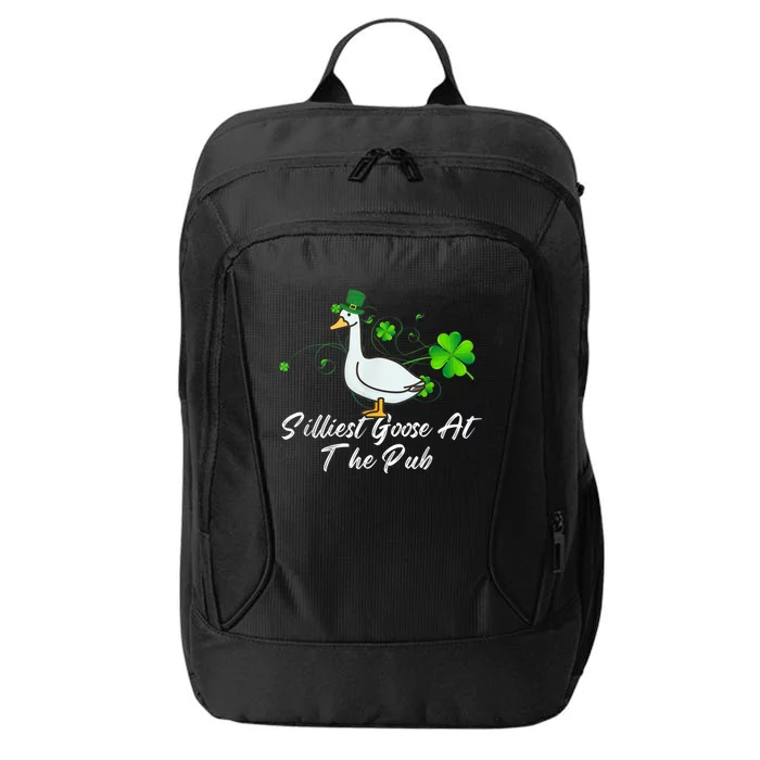 Silliest Goose At The Pub St. Patrick’s Day City Backpack