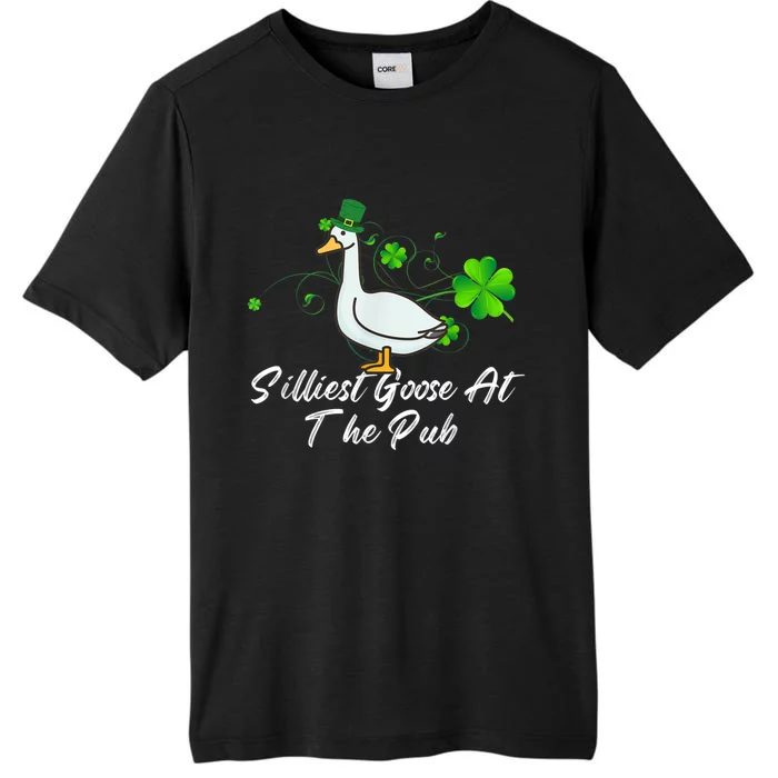 Silliest Goose At The Pub St. Patrick’s Day ChromaSoft Performance T-Shirt