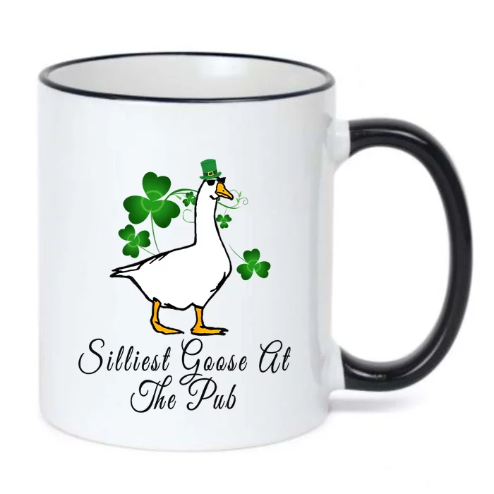 Silliest Goose At The Pub Funny St. Patrick’s Day Black Color Changing Mug