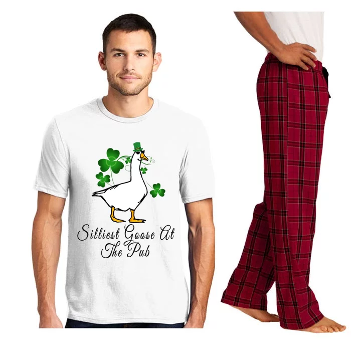 Silliest Goose At The Pub Funny St. Patrick’s Day Pajama Set