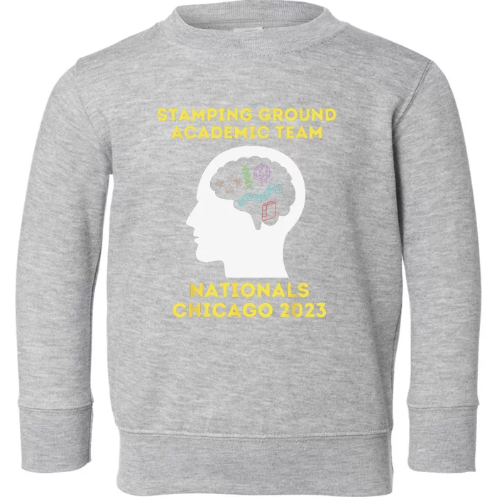 Stamping Ground Academic Team Toddler Sweatshirt