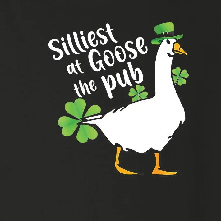 Silliest Goose At The Pub St. Patrick’s Day Toddler Long Sleeve Shirt